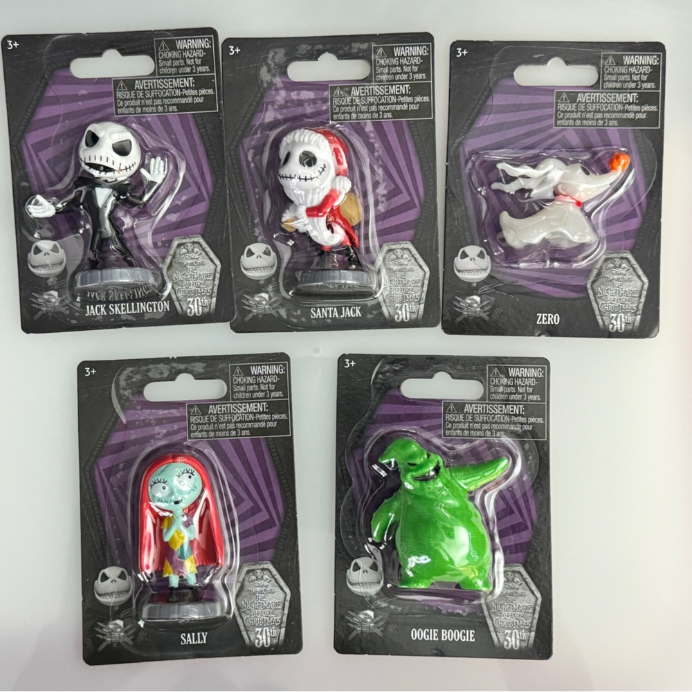 Mini FIGURES LOT, The Nightmare Before Christmas,